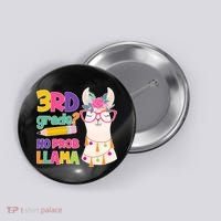 4th Grade? No Prob Llama Button thumb 0