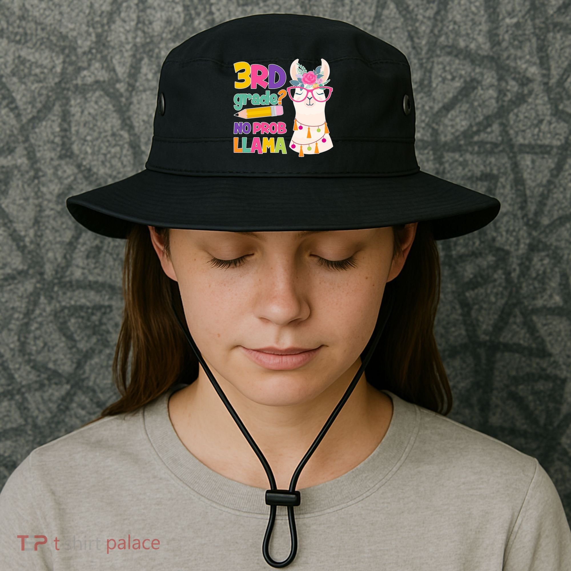 4th Grade? No Prob Llama Bucket Hat