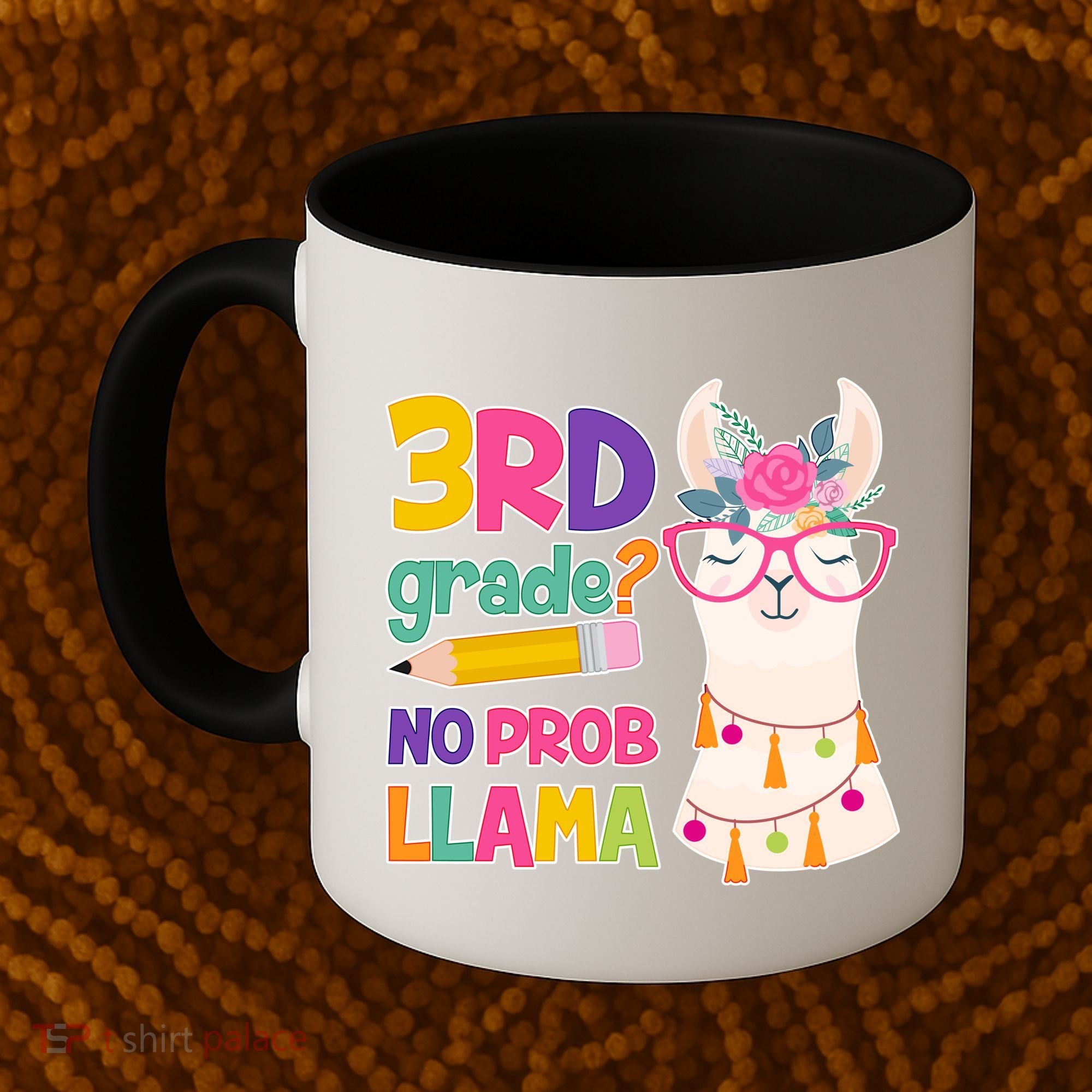 4th Grade? No Prob Llama Coffee Mug