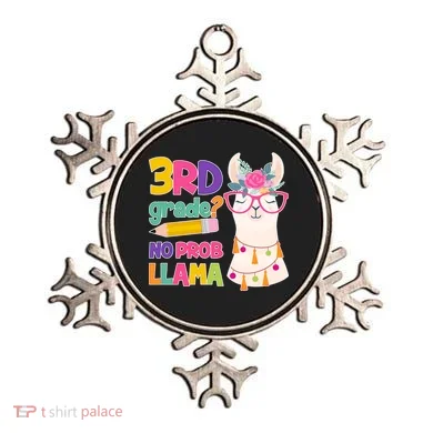 4th Grade? No Prob Llama Ornament