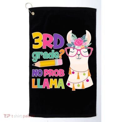 4th Grade? No Prob Llama Golf Towel