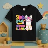 4th Grade? No Prob Llama Toddler T-Shirt thumb 3