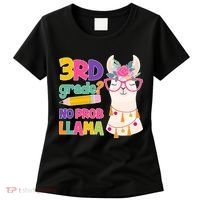 4th Grade? No Prob Llama Women's T-Shirt thumb 0