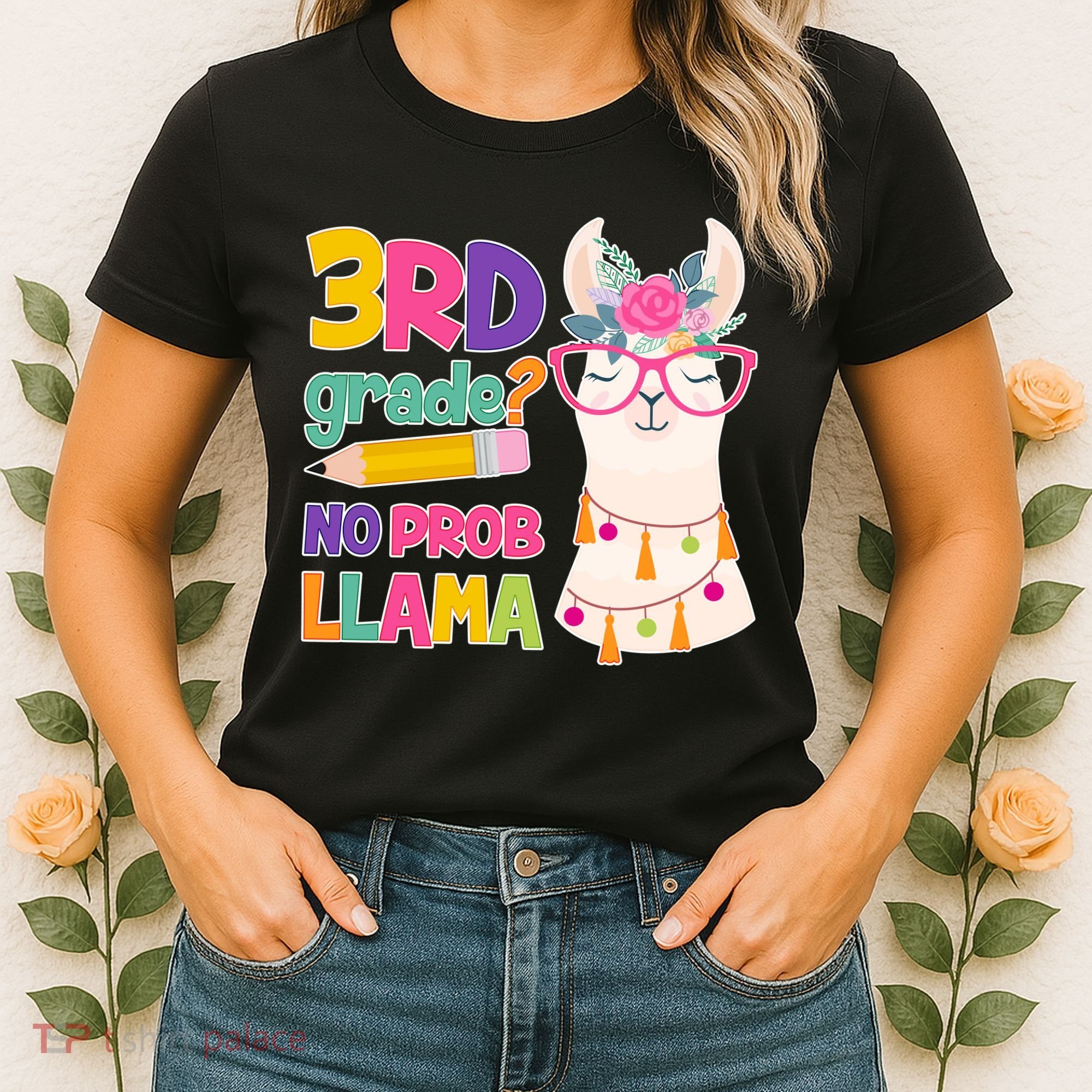 4th Grade? No Prob Llama Women's T-Shirt