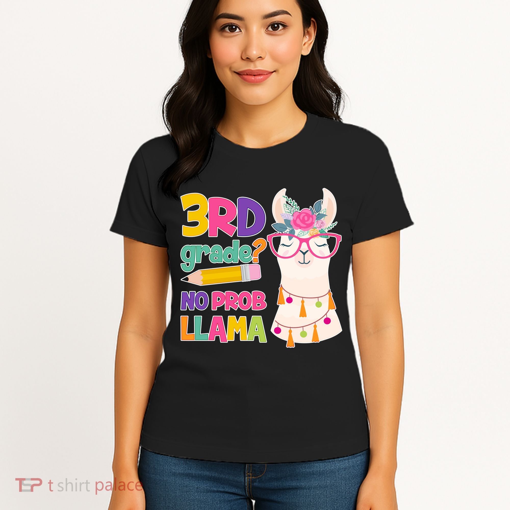 4th Grade? No Prob Llama Women's T-Shirt