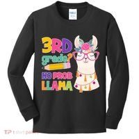 4th Grade? No Prob Llama Kids Long Sleeve Shirt thumb 0