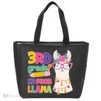 4th Grade? No Prob Llama Tote Bag thumb 0