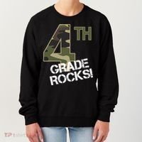 4th Grade Rocks Camo Women's Sweatshirt thumb 0