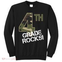 4th Grade Rocks Camo Sweatshirt thumb 0