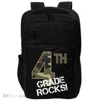 4th Grade Rocks Camo Impact Tech Backpack thumb 0