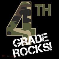 4th Grade Rocks Camo Women's Hoodie thumb 2