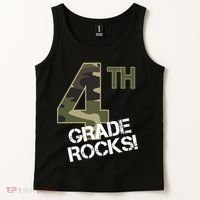 4th Grade Rocks Camo Tank Top thumb 2