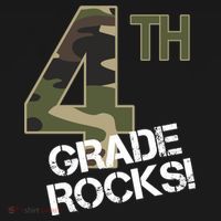 4th Grade Rocks Camo Wool Snapback Cap thumb 2