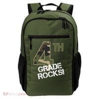 4th Grade Rocks Camo Backpack thumb 0