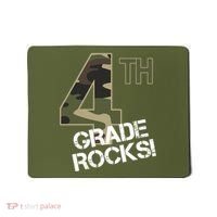 4th Grade Rocks Camo Mousepad thumb 0