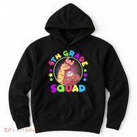 4th Grade Squad Llama Sloth Hoodie thumb 0