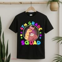 4th Grade Squad Llama Sloth T-Shirt thumb 2