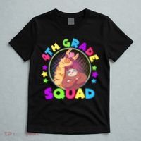 4th Grade Squad Llama Sloth T-Shirt thumb 5