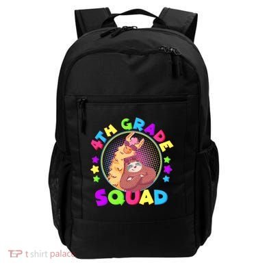 4th Grade Squad Llama Sloth Backpack