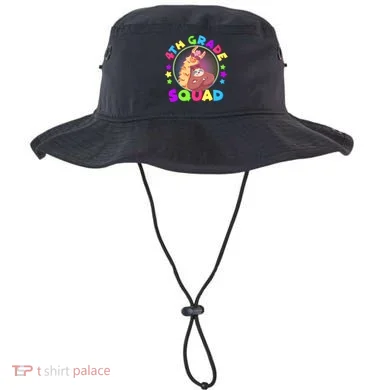 4th Grade Squad Llama Sloth Bucket Hat