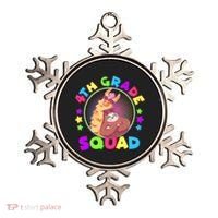 4th Grade Squad Llama Sloth Ornament thumb 0