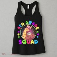 4th Grade Squad Llama Sloth Women's Tank Top thumb 3