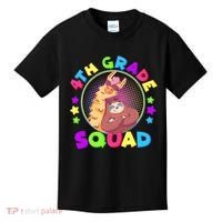 4th Grade Squad Llama Sloth Kids T-Shirt thumb 0