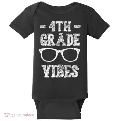 4th Grade Vibes Baby Bodysuit