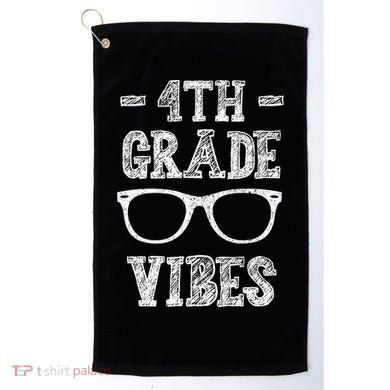 4th Grade Vibes Golf Towel