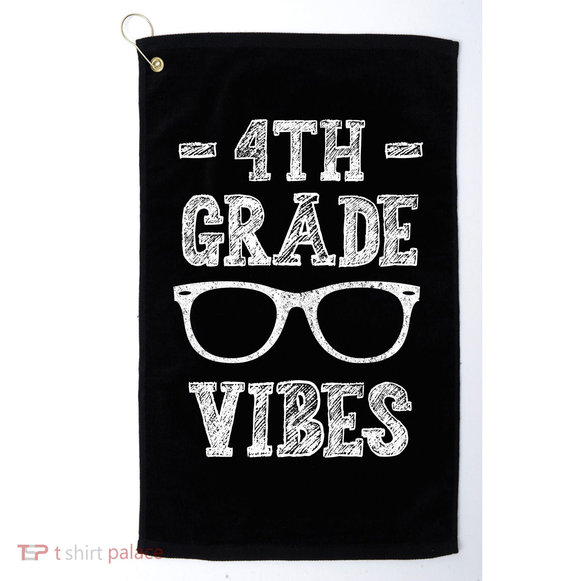 4th Grade Vibes Golf Towel