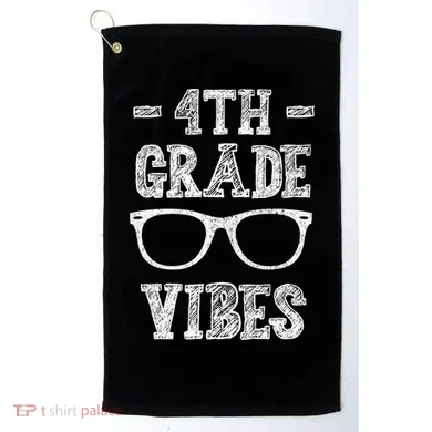 4th Grade Vibes Golf Towel