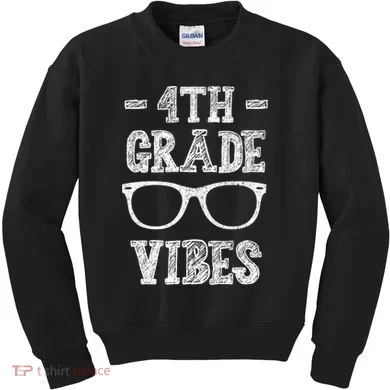 4th Grade Vibes Kids Sweatshirt