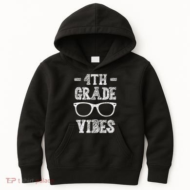 4th Grade Vibes Kids Hoodie