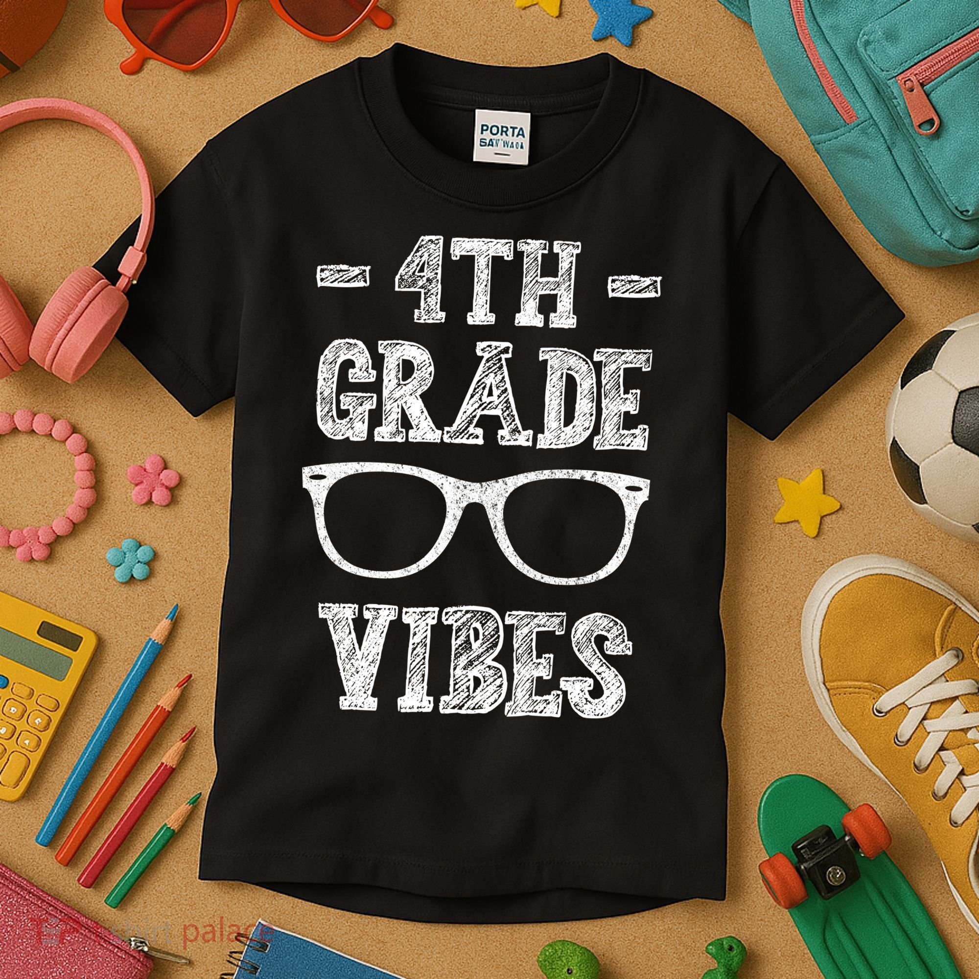 4th Grade Vibes Kids T-Shirt