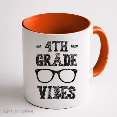 4th Grade Vibes Coffee Mug back