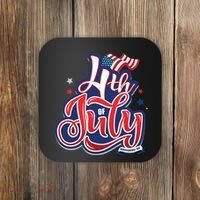 4th of July Celebrate USA Independence Day Coaster thumb 0