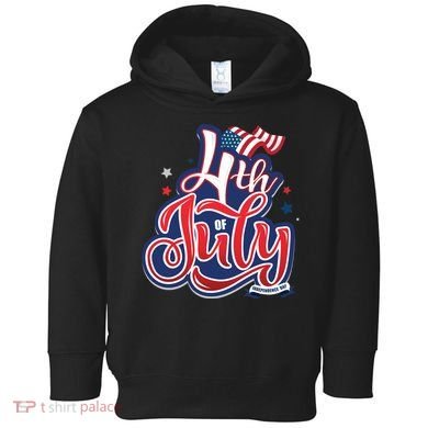 4th of July Celebrate USA Independence Day Toddler Hoodie