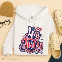 4th of July Celebrate USA Independence Day Hoodie thumb 4