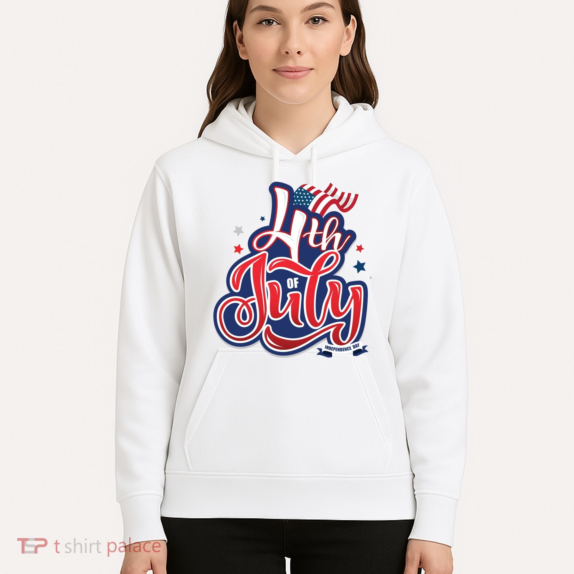 4th of July Celebrate USA Independence Day Hoodie