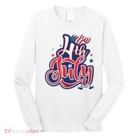4th of July Celebrate USA Independence Day Long Sleeve Shirt thumb 0