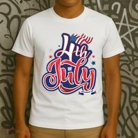 4th of July Celebrate USA Independence Day T-Shirt thumb 3