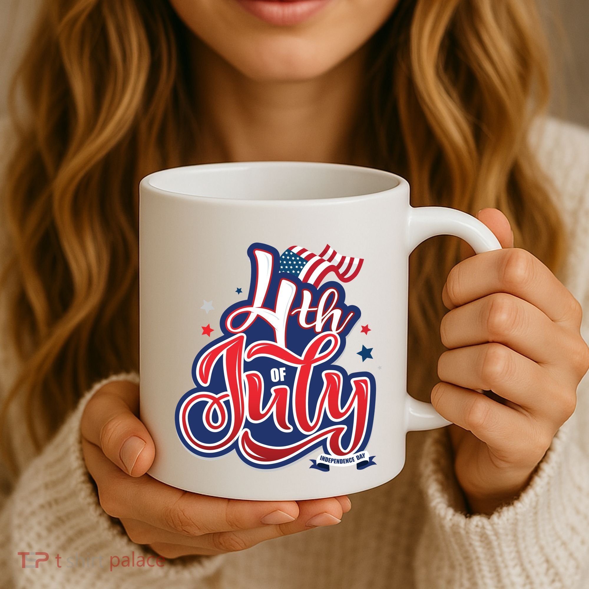 4th of July Celebrate USA Independence Day Coffee Mug