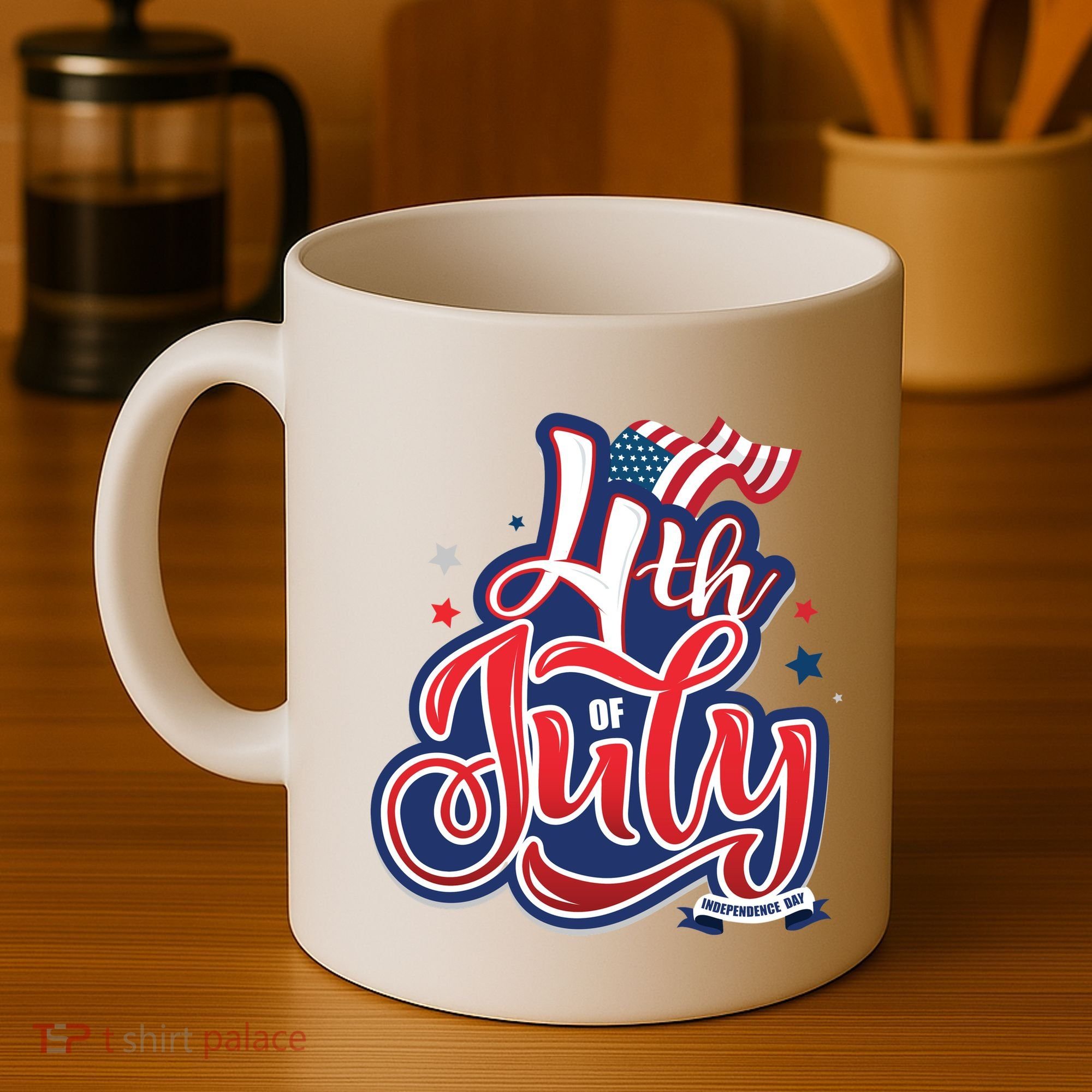 4th of July Celebrate USA Independence Day Coffee Mug