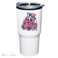 4th of July Celebrate USA Independence Day Tumbler thumb 0