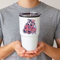 4th of July Celebrate USA Independence Day Tumbler thumb 2