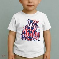 4th of July Celebrate USA Independence Day Toddler T-Shirt thumb 2