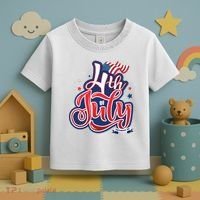 4th of July Celebrate USA Independence Day Toddler T-Shirt thumb 3