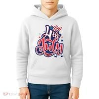 4th of July Celebrate USA Independence Day Kids Hoodie thumb 4