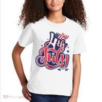 4th of July Celebrate USA Independence Day Kids T-Shirt thumb 2