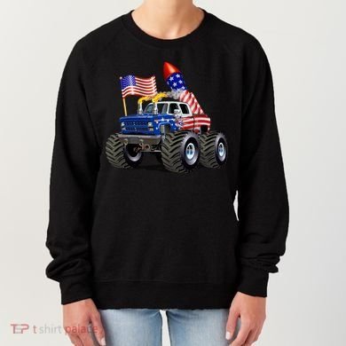 4th Of July Firecracker Monster Truck Women's Sweatshirt